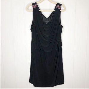 White House Black Market Black Embellished